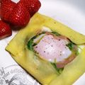 馬くん's cooksnap of when they made ＊米粉でモチモチ♪ガレット.