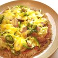 なめっこ星人's cooksnap of when they made カリカリでうまっ☆ご飯ピザ.
