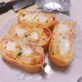 はるにゃ❀'s cooksnap of when they made 鮭クリームチーズの卵焼き　お弁当のおかず.