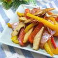 あーじん's cooksnap of when they made 簡単☆パプリカとエリンギのガーリック炒め.
