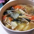 yukky☆mama's cooksnap of when they made ポカポカ♪青梗菜と春雨のあったかスープ煮.