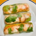 カフェ店員M子's cooksnap of when they made 簡単♡カラフル野菜と海老の生春巻き♡.