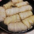 クック0UQ98I☆'s cooksnap of when they made ズボラさんのベーコン＆チーズでロール白菜.