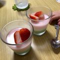 mihoko＊'s cooksnap of when they made ３色プリン♡　おひなまつりに.