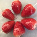 ーみらいー's cooksnap of when they made 簡単いちご飴.