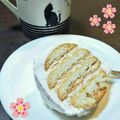 mihorinh's cooksnap of when they made 材料2つ！ビスケットDE簡単ケーキ♪.