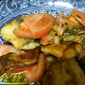 モロレ4's cooksnap of when they made トマトと唐揚げのねぎポン和え.