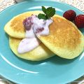 フジぽん's cooksnap of when they made ヨーグルト豆腐パンケーキ.