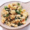 えリﾋﾟｮﾝ★'s cooksnap of when they made ニラ＆サバ缶で簡単中華風おから♪.
