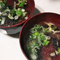 korenchisa's cooksnap of when they made 簡単!カップでわかめスープ.