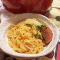 栗実成マインド's cooksnap of when they made チーズと溶き卵で辛ラーメン.