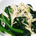 ユーロン's cooksnap of when they made ほうれん草とえのきの胡麻和え.