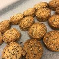 プリちゃま's cooksnap of when they made 胡麻だらけ♪ 胡麻クッキー.
