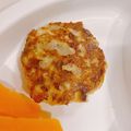 mihonakari's cooksnap of when they made たっぷり野菜のフワ柔ハンバーグ離乳食後期.