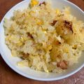 ＊ももちぃ＊'s cooksnap of when they made 簡単！シンプル卵チャーハン.