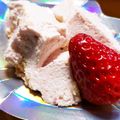ゆあん02's cooksnap of when they made 魔王のチーズババロア苺の宮殿.