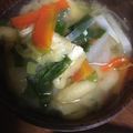 ちゃぎー's cooksnap of when they made 大根の味噌汁.