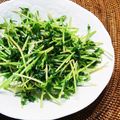 ｊｏｃｏｍｏｍｏｌａ's cooksnap of when they made 豆苗のガーリック炒め.