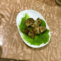 クック1V5K8H☆'s cooksnap of when they made ★蓮根の挽肉挟み揚げ☆.