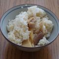 しろくっきー's cooksnap of when they made 我が家のタケノコご飯.