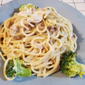 玉葱娘's cooksnap of when they made ツナマヨ玉ねぎの和風パスタ.