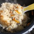 まぁこ＊'s cooksnap of when they made 絶品炊き込みご飯！！3合分☆.