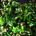 LOKImama's cooksnap of when they made 簡単もう一品！からし菜のゴマゴマ炒め.