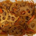 nene's cooksnap of when they made 簡単・時短で蓮根と人参のきんぴら！.