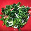 ミレーちゃん's cooksnap of when they made レンジで簡単お弁当にほうれん草のおひたし.