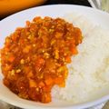クックJHESQD☆'s cooksnap of when they made カットトマトの水分でキーマカレー.