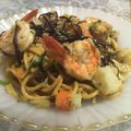 marwee's cooksnap of when they made 簡単！混ぜるだけ！にんにく薫る和風パスタ.