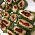 りんごママ_1986's cooksnap of when they made 離乳食後期からのピーマンの肉詰め.