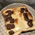 mtk19's cooksnap of when they made チョコレート☆チーズ☆トースト♪簡単.