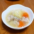 msft5632's cooksnap of when they made かぶと鶏もも肉の食べるスープ☆塩味.
