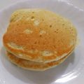 ＭEGUMI❤︎'s cooksnap of when they made 余った卵白でふんわりもっちりパンケーキ！.