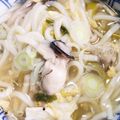 エスペロス's cooksnap of when they made 超簡単！　牡蠣づくし玉子あんかけうどん♪.