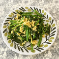 puniＫ's cooksnap of when they made ダシダでこく旨☆法蓮草の（青菜）卵炒め.