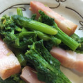 ささぱんまん's cooksnap of when they made 簡単！菜の花とベーコンの炒め物.