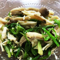 KimiキラMiku's cooksnap of when they made せりとササミのごまあえ.