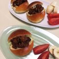 kpえもん♪'s cooksnap of when they made メンチ風？ハンバーグサンド.