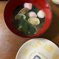 すぎすぎばぁ's cooksnap of when they made 白だしで！ほうれん草とはまぐりのお吸い物.