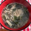 キャミそま's cooksnap of when they made 超お手軽！舞茸もやし春雨スープ.