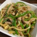 Namimomy's cooksnap of when they made ツヤツヤ！シャキシャキ！簡単！青椒肉絲.