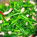 metabo3号's cooksnap of when they made 美味しい～‼菜の花とニンニクの炒め物.