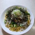 ♪ゆかたん♡'s cooksnap of when they made ★オクラと納豆おろしパスタ★.