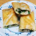ゆきんこダケ's cooksnap of when they made 餃子チーズ春巻き♪.
