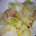 やっちん、's cooksnap of when they made 鳥もも肉とレタスのレモン醤油炒め.