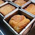 じゅり930's cooksnap of when they made 簡単デニッシュ食パン.