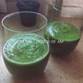 haru5214's cooksnap of when they made 春菊りんごキウイ グリーンスムージー.