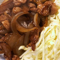 maaaayuu's cooksnap of when they made 豚こま切れ肉で炒めて 簡単 生姜焼き.